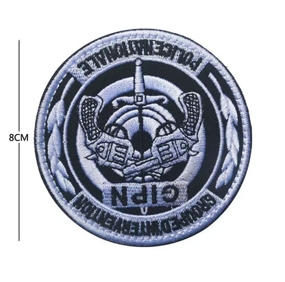 Patch Écusson Brodé GIGN GIPN BRI – Patch Tactique Militaire France  – Pochettes à Attacher pour Vêtements et Sacs - BLACKBEARD OUTDOOR INDUSTRIES