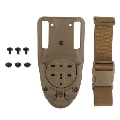 Adaptateur de Holster Tactique 360° – Base Rotative Modulaire pour Holster de Chasse et Airsoft Ma boutique