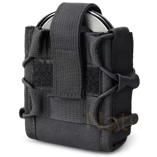 Étui Tactique MOLLE pour Menottes – Pochette de Ceinture pour Menottes Asp, à Charnière, à Chaîne et Rigides – Accessoire de Police, Chasse et Activités Extérieures BLACKBEARD OUTDOOR INDUSTRIES