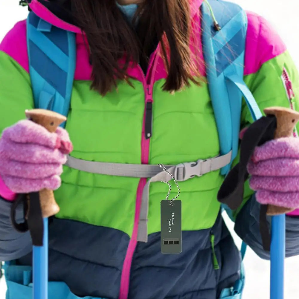 Sifflet de Survie 3 Fréquences – Haute Puissance Décibels | Randonnée, Camping, Chasse, Urgence - BLACKBEARD OUTDOOR INDUSTRIES
