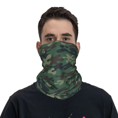 Tiger Stripe Camo – Bandeau Tour de Cou Hiver Multifonction pour Hommes et Femmes | Parfait pour Randonnée, Cyclisme, Sports Outdoor et Usage Quotidien - BLACKBEARD OUTDOOR INDUSTRIES