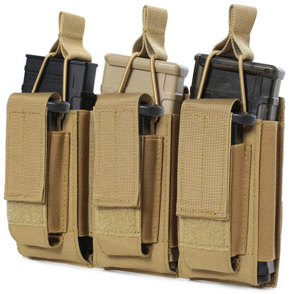 Triple Magazine Pouch Molle Mag Bag – Porte-chargeurs tactique polyvalent - BLACKBEARD OUTDOOR INDUSTRIES