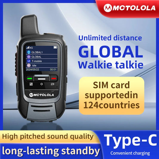 Talkie Walkie MOTOLOLA Global - 4G PoC USB (Modèle MT-300) - BLACKBEARD OUTDOOR INDUSTRIES
