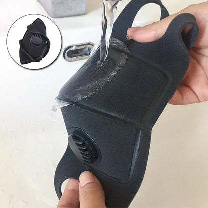 Masque Anti-Poussière Réutilisable avec Valve de Filtration PM2.5 – Confort Respirant BLACKBEARD OUTDOOR INDUSTRIES