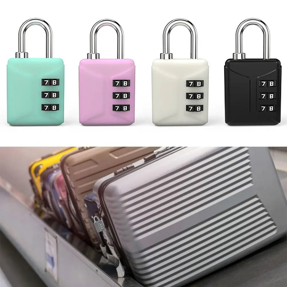 Mini Cadenas à Combinaison 3 Chiffres – Serrure pour Sac à Dos, Valise, Casier d’Étudiant - BLACKBEARD OUTDOOR INDUSTRIES