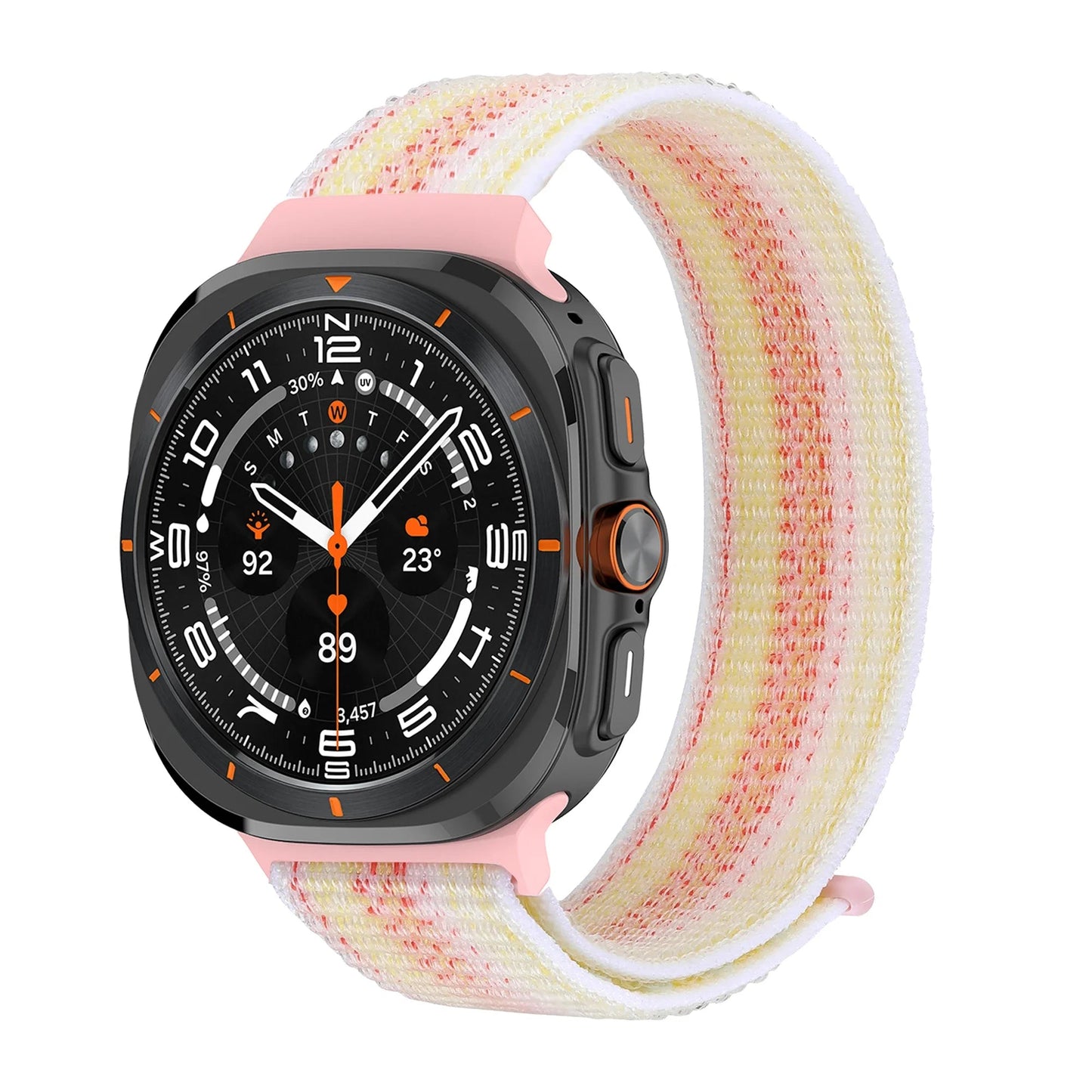 Bracelet en Nylon pour Samsung Galaxy Watch Ultra 47mm – Confortable et Respirant BLACKBEARD OUTDOOR INDUSTRIES