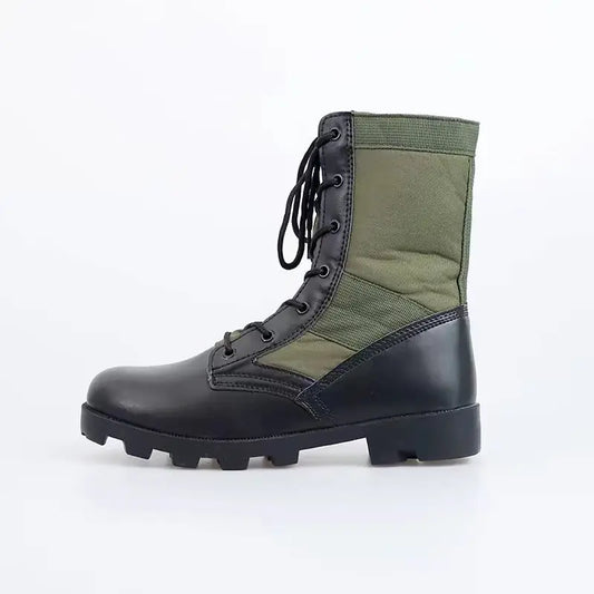 Green Boots – Bottes Panama Old School, Desert Boots Style Militaire - BLACKBEARD OUTDOOR INDUSTRIES