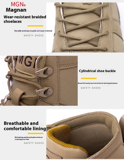 Chaussures de Sécurité Hommes & Femmes – Embout Acier – Antidérapantes & Légères – Certifiées CE - BLACKBEARD OUTDOOR INDUSTRIES