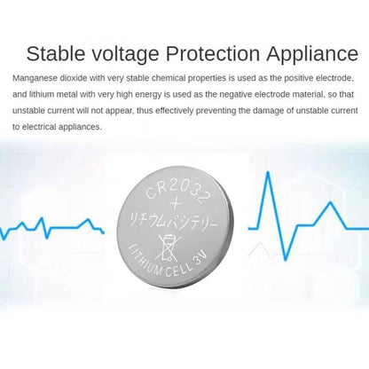 5-50pcs Original CR2032 CR 2032 3V Lithium Button Battery For Watch Calculator Clock Remote Control Toys Button Coins Cell BLACKBEARD OUTDOOR INDUSTRIES