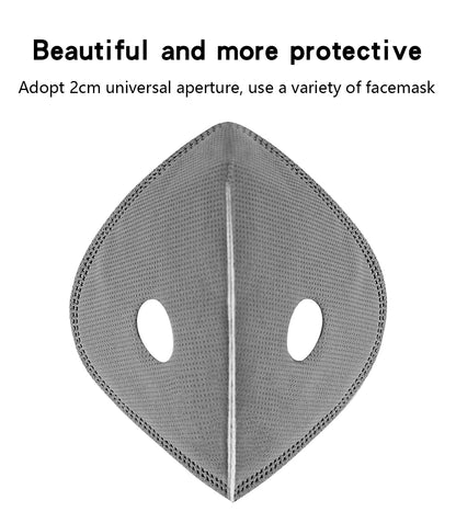 Filtres de Rechange Anti-Poussière PM2.5 à Charbon Actif – 5 Couches pour Masques de Cyclisme - BLACKBEARD OUTDOOR INDUSTRIES
