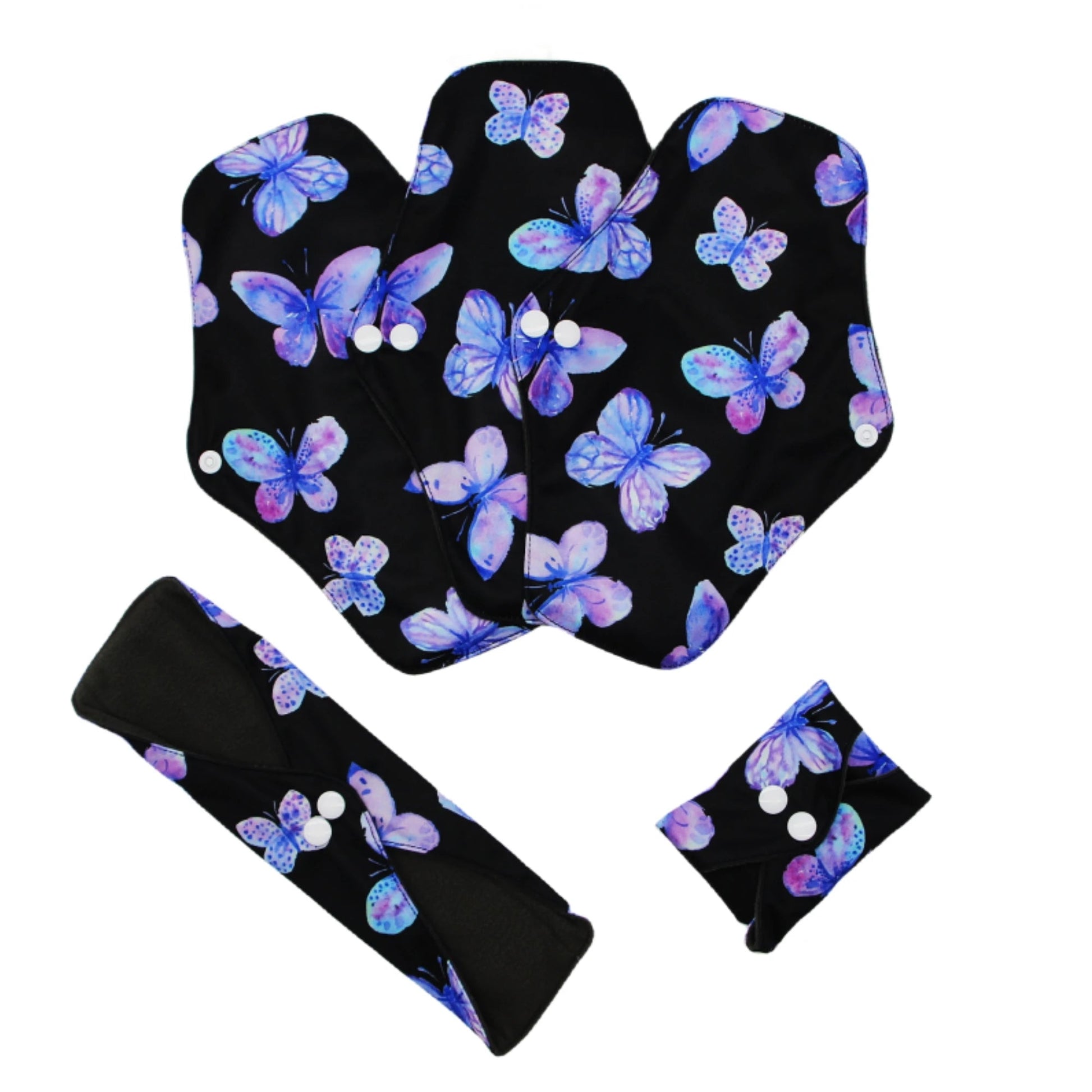 5 pcs Serviettes Hygiéniques Réutilisables – Protège-slips Lavables pour Femmes Ma boutique