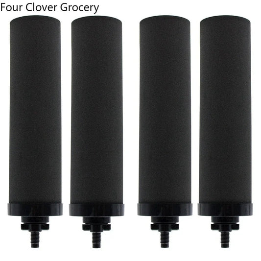 Lot de 4 Filtres à Eau à Charbon Actif de Coquille de Noix de Coco Noirs pour BERKEY BB9-2 – Compatible avec Systèmes de Filtration par Gravité Ma boutique