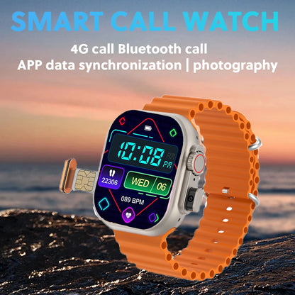 Montre Connectée 2025 PENGAGAR T83 4G — GPS, Android/iOS, Caméra, ECG - BLACKBEARD OUTDOOR INDUSTRIES