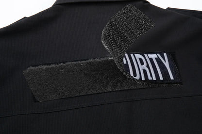 Tenue de Garde Sécuritaire - Uniforme Police en Tissu à Séchage Rapide, Costume de Travail Noir/Bleu pour Homme - BLACKBEARD OUTDOOR INDUSTRIES