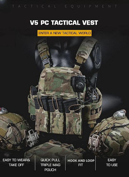 Ferro V5 FCPC Plate Carrier – Gilet Porte-Plaques Tactique Ma boutique