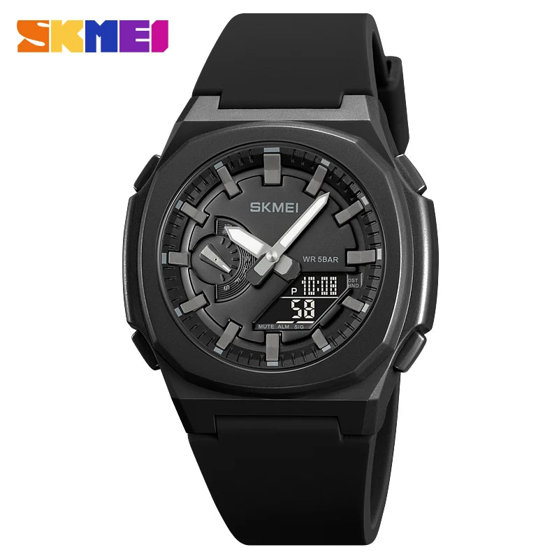 Montre de Sport SKMEI 2091 pour Homme – Montre Numérique Militaire Résistante à l'Eau avec Fonction Compte à Rebours et Date - BLACKBEARD OUTDOOR INDUSTRIES