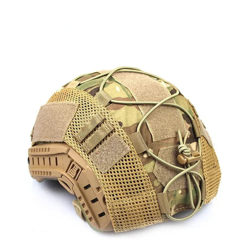 Couvre-Casque Tactique Universel – Compatible Casque FAST MH/PJ/BJ | Airsoft, Paintball, Chasse - BLACKBEARD OUTDOOR INDUSTRIES