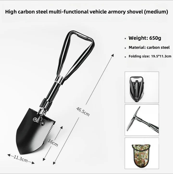 Pelle pliante multifonctions - BLACKBEARD OUTDOOR INDUSTRIES