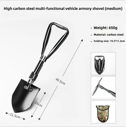 Pelle pliante multifonctions - BLACKBEARD OUTDOOR INDUSTRIES