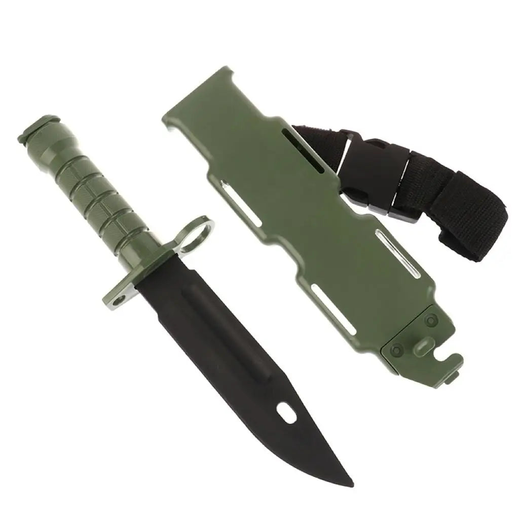 Couteau M9 en Caoutchouc – Réplique pour Airsoft, Entraînement, Arts Martiaux, Cosplay & Halloween Ma boutique