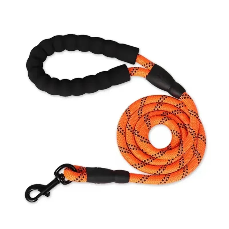 Laisse Réfléchissante Résistante pour Chien – Tous Gabarits | Anti-Traction & Sécurité Ma boutique