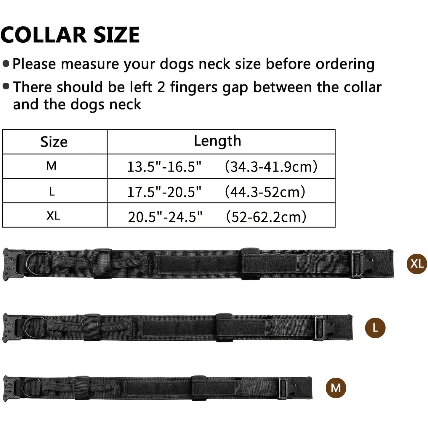 Collier Tactique pour Chien – Militaire, Réglable et Ultra-Résistant Ma boutique