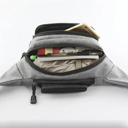 Sac Banane Homme Étanche – Style Coréen, Toile Oxford, Multi-usage - BLACKBEARD OUTDOOR INDUSTRIES