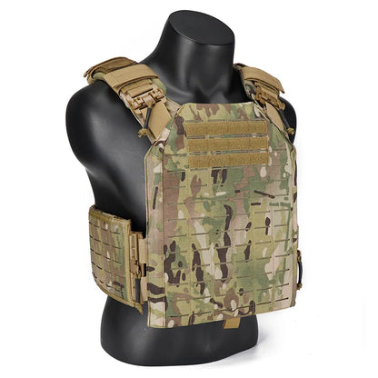Gilet Tactique EMERSONGEARS 1000D Nylon – Porte-Plates Outdoor, Gilet de Chasse et Protection MOLLE Ajustable - BLACKBEARD OUTDOOR INDUSTRIES