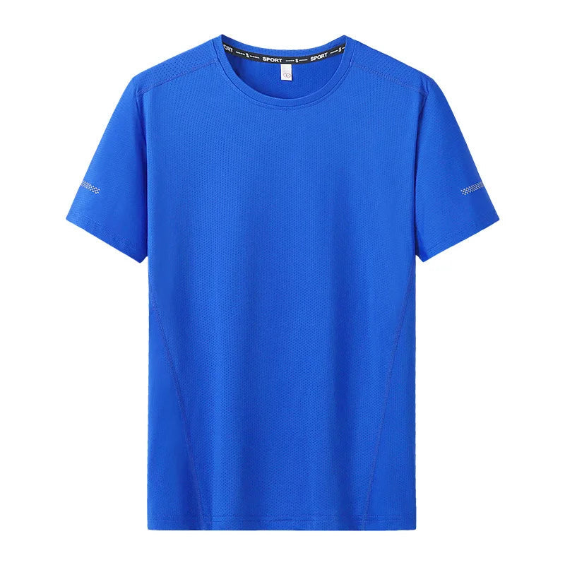 T-Shirt Homme Grande Taille 6XL–12XL | Séchage Rapide & Ultra Confort – Col Rond Manches Courtes Oversize Ma boutique
