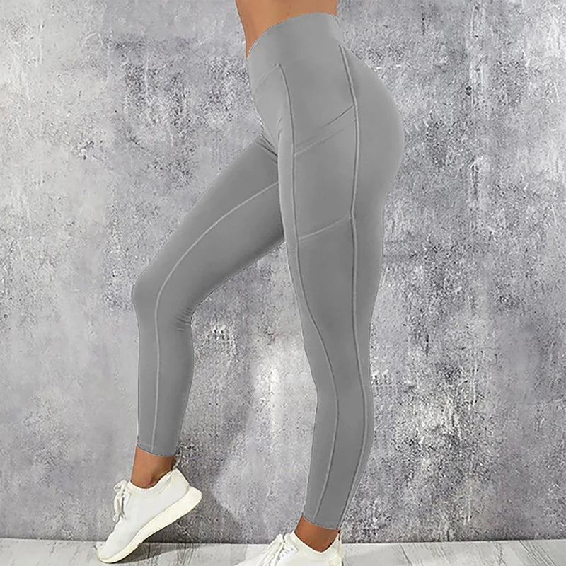 Legging de Yoga Femme Grande Taille avec Poches - BLACKBEARD OUTDOOR INDUSTRIES
