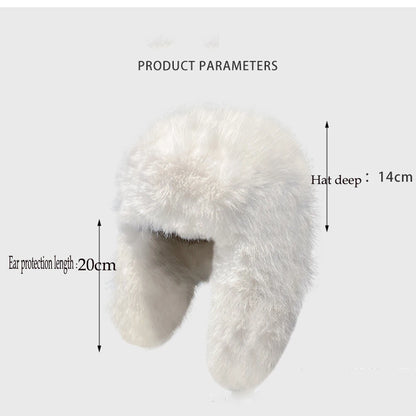 Chapka Saga Furs en Faux Vison Bleu - BLACKBEARD OUTDOOR INDUSTRIES