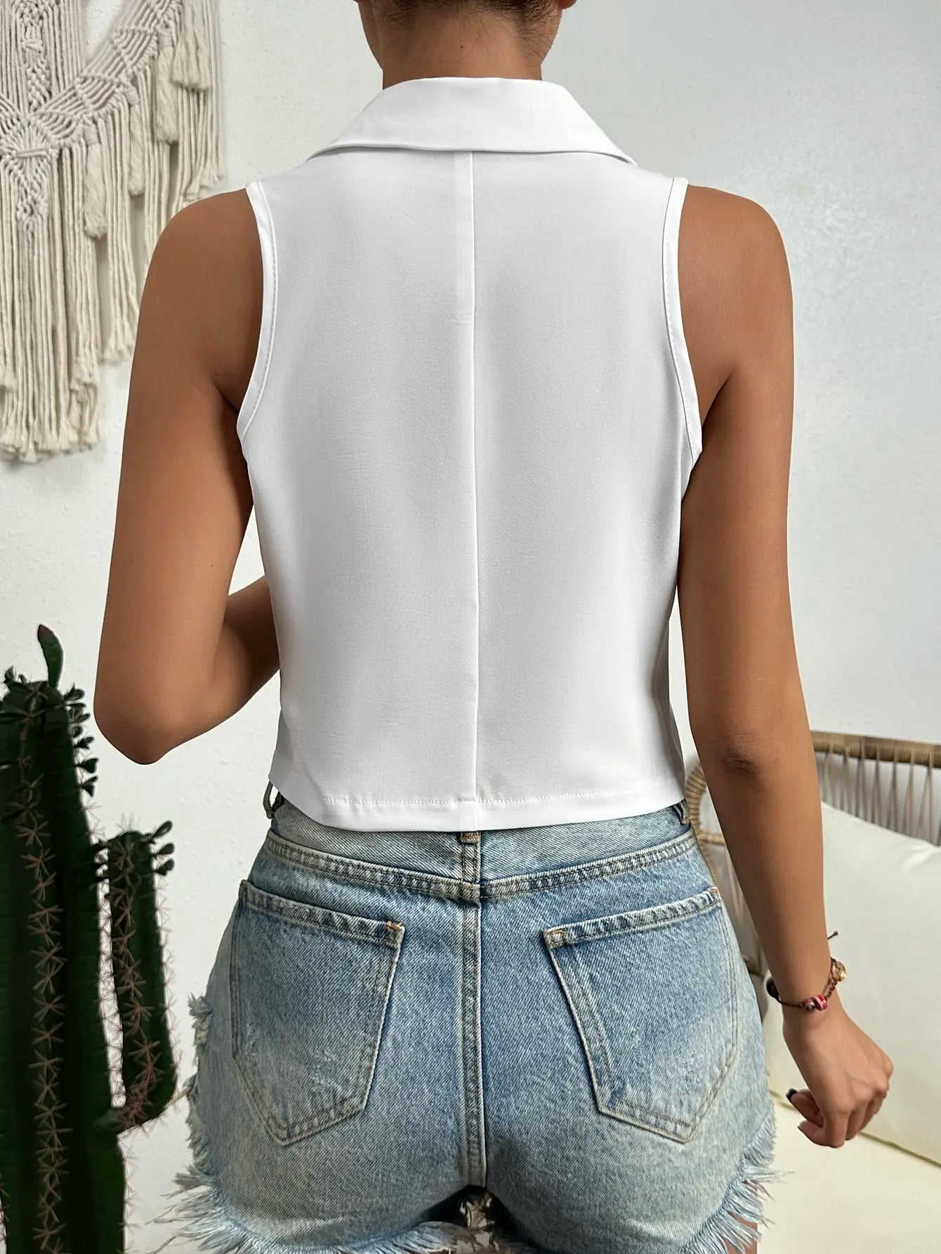 Gilet Slim Femme Printemps  – Style Européen & Américain | Casual Chic | Léger & Élégant - BLACKBEARD OUTDOOR INDUSTRIES