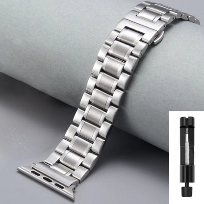 Bracelet en Acier Inoxydable pour Apple Watch – Bandes Métalliques pour iWatch Ultra / Series 10/9/8/7/6/5/4/3/SE BLACKBEARD OUTDOOR INDUSTRIES