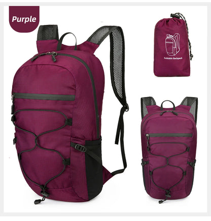Sac à Dos Pliable Ultraléger – Sac à Dos Outdoor Polyvalent pour Randonnée, Escalade & Voyage - BLACKBEARD OUTDOOR INDUSTRIES