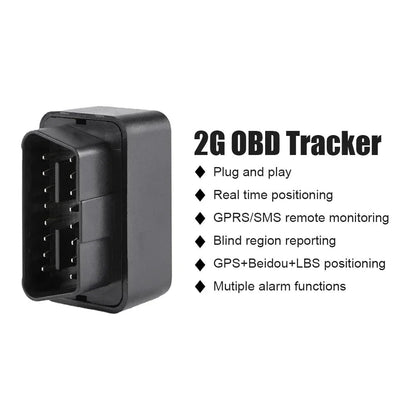 Mini Tracker GPS OBD 2G/4G pour Voiture – Système de Suivi Antivol avec Alarme, Géofencing, App Gratuite pour iOS/Android BLACKBEARD OUTDOOR INDUSTRIES