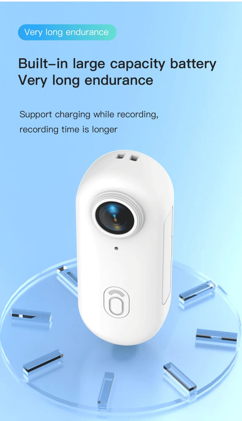 4K Bodycam  d’action 4K ultra-compacte Ma boutique