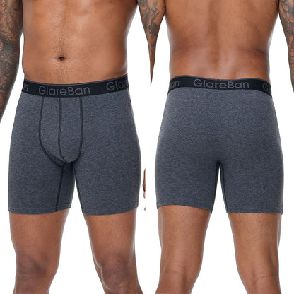 Pack de 4 Boxers Mi-Long pour Hommes - Coton Respirant BLACKBEARD OUTDOOR INDUSTRIES