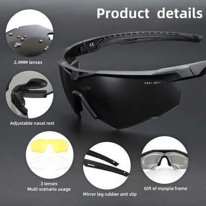 Lunettes Tactiques MYGAGA M504 - BLACKBEARD OUTDOOR INDUSTRIES