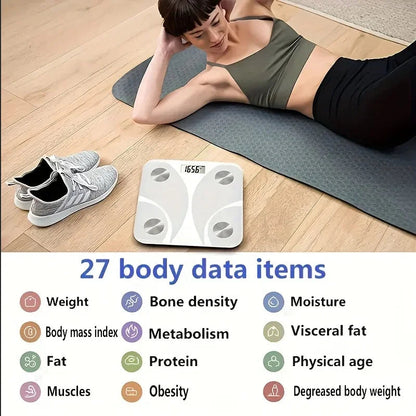 Balance Intelligente Électronique | Affichage Digital LCD | Suivi Poids et Santé Corporelle Ma boutique