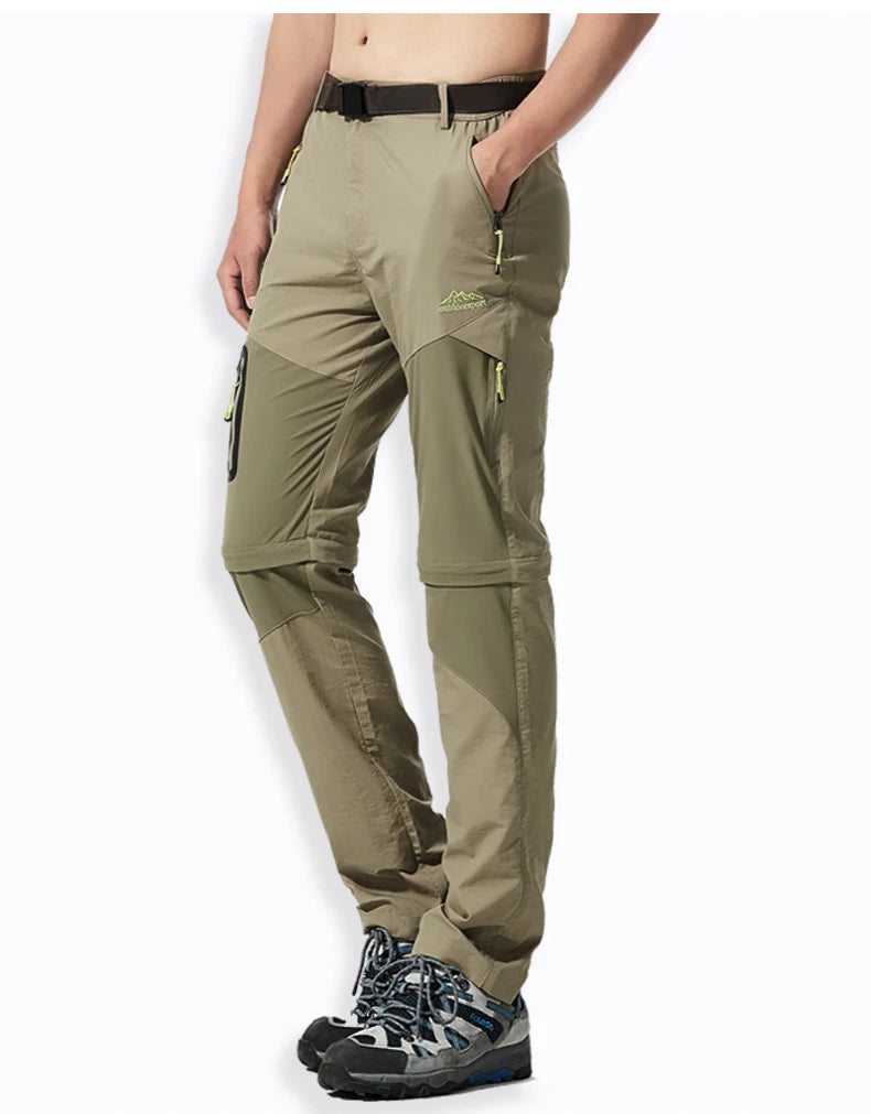 Pantalon de Randonnée Homme Été – Convertible, Séchage Rapide, Multi-Poches, Extensible - BLACKBEARD OUTDOOR INDUSTRIES