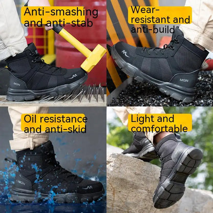 Chaussures de Sécurité Hommes & Femmes – Embout Acier – Antidérapantes & Légères – Certifiées CE - BLACKBEARD OUTDOOR INDUSTRIES