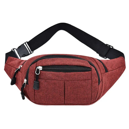 Sac Banane Homme Étanche – Style Coréen, Toile Oxford, Multi-usage - BLACKBEARD OUTDOOR INDUSTRIES