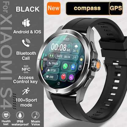 Xiaomi S4 Ultra – Montre Connectée Sport Outdoor avec GPS, NFC, Écran AMOLED, Appels Bluetooth, Suivi Santé Complet - BLACKBEARD OUTDOOR INDUSTRIES