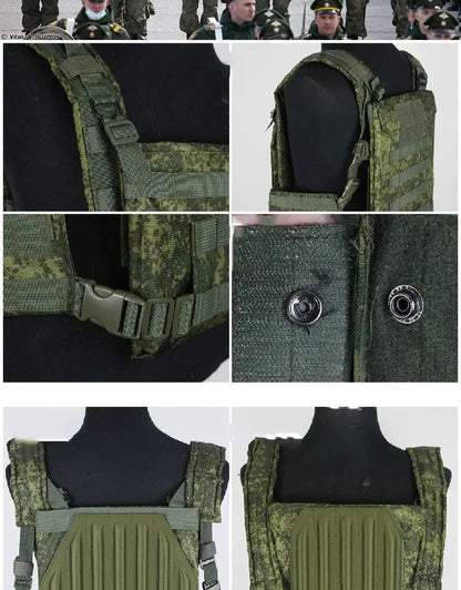 Gilet Tactique Russe 6B46 – Système Chest Rig EMR avec Plaque EVA et Pochettes AK – Équipement de Combat Professionnel Ma boutique