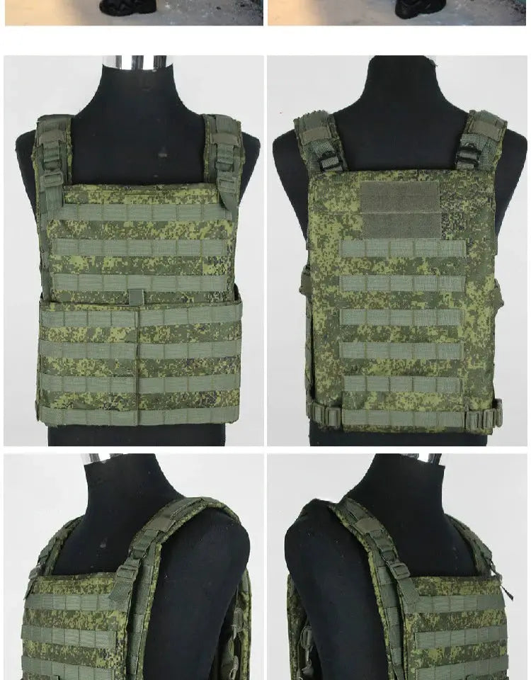 Gilet Tactique Russe 6B46 – Système Chest Rig EMR avec Plaque EVA et Pochettes AK – Équipement de Combat Professionnel Ma boutique