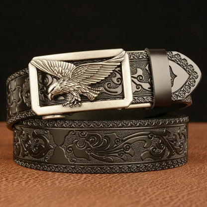 Ceinture en Cuir Véritable SupSindy - Luxe avec Boucle Métallique Ma boutique