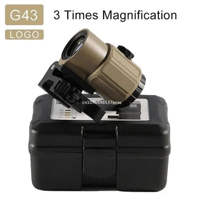 Viseur Holographique 558 avec Magnificateur G33/G43 3X ou G45 5X – Lunette Tactique pour Rail 20 mm – Airsoft, Chasse, Tir Ma boutique