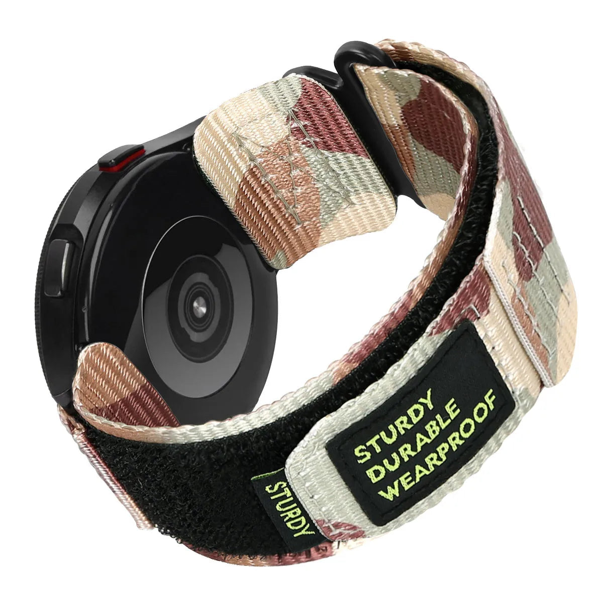 Bracelet Tactique en Nylon pour Samsung Galaxy Watch (7, 6, 5, 4) - 20mm / 22mm - Bandes Nylon Loop pour Gear S3 & Active BLACKBEARD OUTDOOR INDUSTRIES