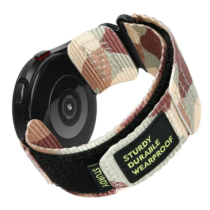 Bracelet Tactique en Nylon pour Samsung Galaxy Watch (7, 6, 5, 4) - 20mm / 22mm - Bandes Nylon Loop pour Gear S3 & Active BLACKBEARD OUTDOOR INDUSTRIES