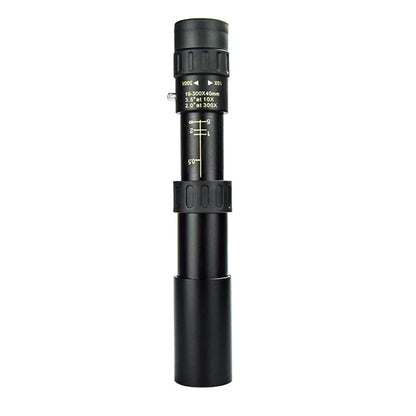 Monoculaire Haute Définition 10-300x40 avec Prismes BAK4 – Télescope Professionnel Portable Zoom Longue Portée 4K pour Camping, Observation et Aventures Extérieures - BLACKBEARD OUTDOOR INDUSTRIES